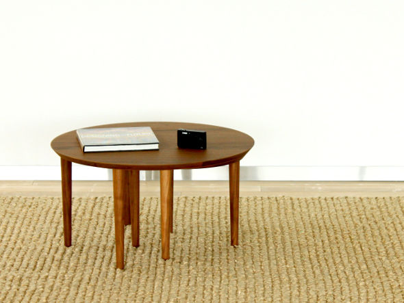TAKANO MOKKOU BALLOON LIVING TABLE / 高野木工 バルーン リビングテーブル 69-2枚（ウォルナット） （テーブル > ローテーブル・リビングテーブル・座卓） 7