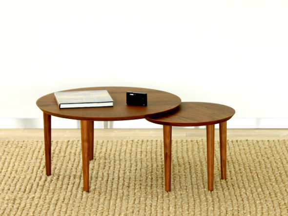 TAKANO MOKKOU BALLOON LIVING TABLE / 高野木工 バルーン リビングテーブル 69-2枚（ウォルナット） （テーブル > ローテーブル・リビングテーブル・座卓） 8