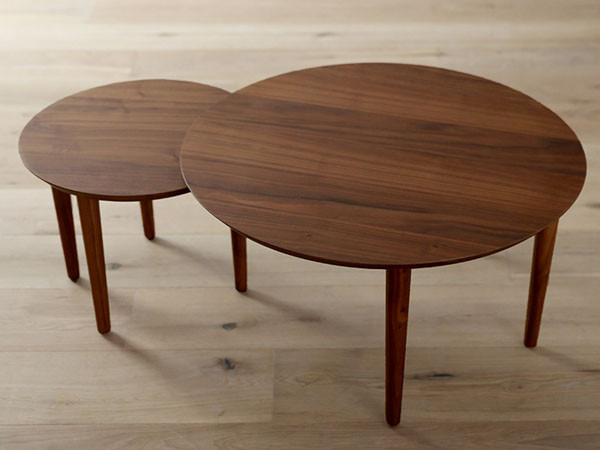 TAKANO MOKKOU BALLOON LIVING TABLE / 高野木工 バルーン リビングテーブル 69-2枚（ウォルナット） （テーブル > ローテーブル・リビングテーブル・座卓） 5