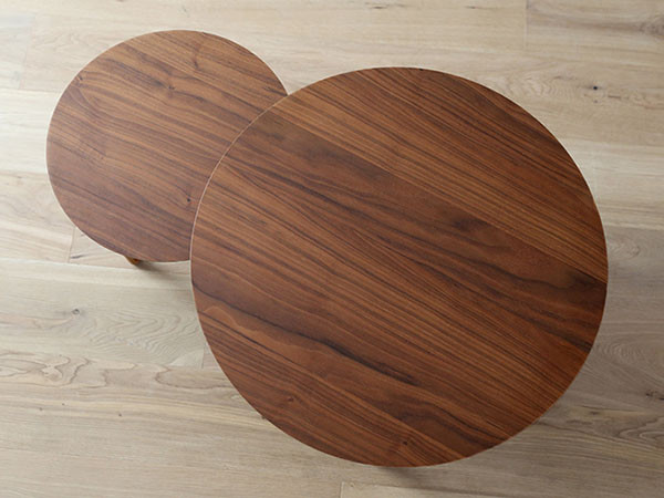TAKANO MOKKOU BALLOON LIVING TABLE / 高野木工 バルーン リビングテーブル 69-2枚（ウォルナット） （テーブル > ローテーブル・リビングテーブル・座卓） 6