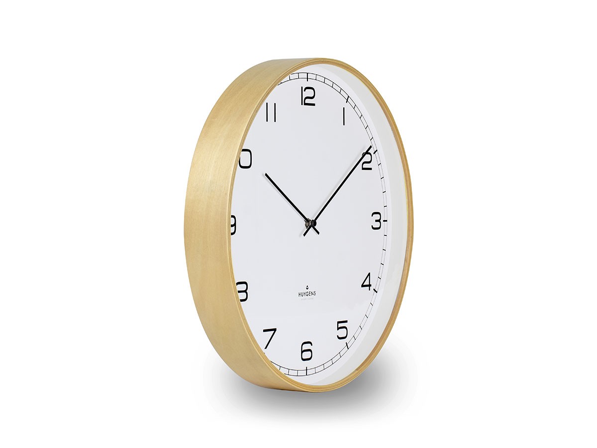 HUYGENS Wall clock wood35 white arabic / ホイヘンス ウォールクロック ウッド35 ホワイト アラビック （時計 > 壁掛け時計） 4
