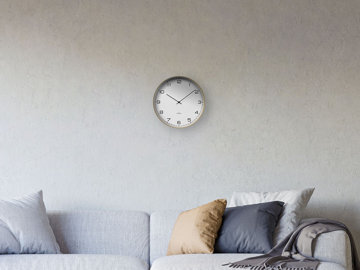 HUYGENS Wall clock wood35 white arabic / ホイヘンス ウォールクロック ウッド35 ホワイト アラビック （時計 > 壁掛け時計） 3
