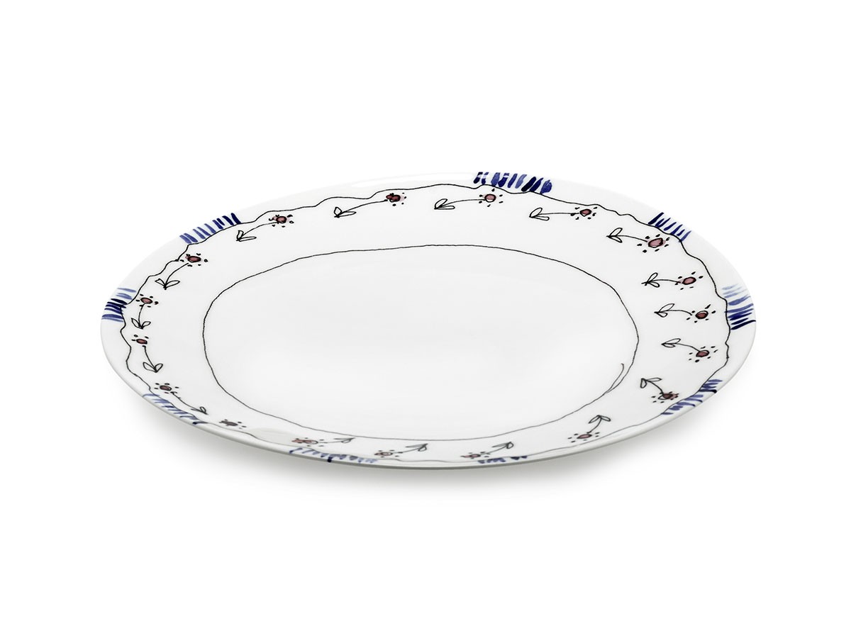 MIDNIGHT FLOWERS by MARNI
Dinner Plate Anemone Milk / ミッドナイトフラワーズ バイ マルニ
ディナープレート アネモネミルク 28cm （食器・テーブルウェア > 皿・プレート） 2
