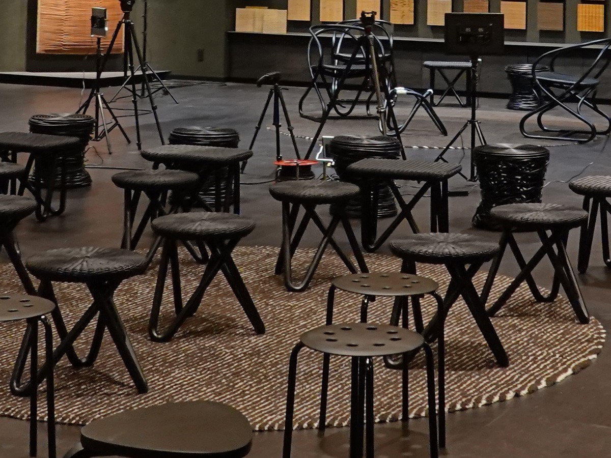 SHIKADA SHITSURAI RATTAN KK Series Stool / シカダ シツライ ラタン 隈研吾シリーズ スツール KKST110 （チェア・椅子 > スツール） 3