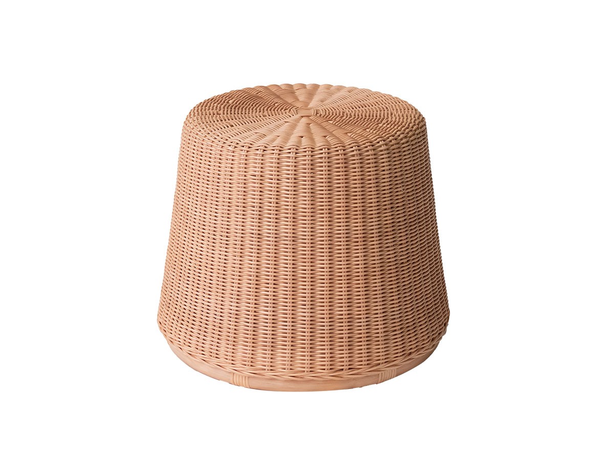 SHIKADA SHITSURAI RATTAN KK Series Round Stool / シカダ シツライ ラタン 隈研吾シリーズ ラウンドスツール （チェア・椅子 > スツール） 1