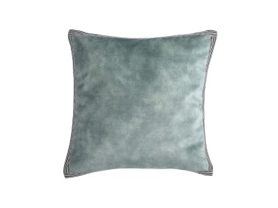 Hロゴ入り グレーとホワイト クッションカバー 65×65 大きい Hロゴ入り