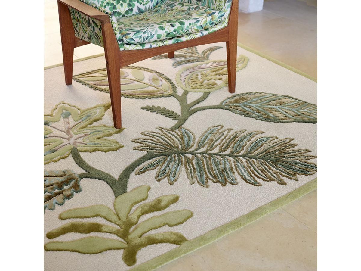 DESIGNERS GUILD Foglia Decorativa Rug / デザイナーズギルド フォーリア デコラティヴ ラグ（モス） （ラグ・カーペット > ラグ・カーペット・絨毯） 2