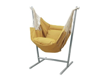 FRENZ ラウンジチェア RDP3-XWC YG イエローグリーン 十字脚WH