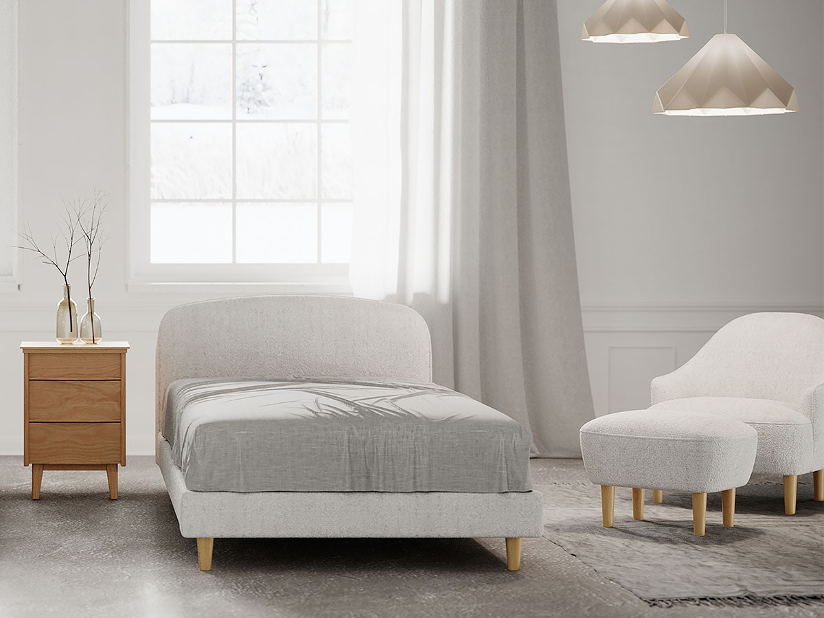 InRoom PAMELA BED / インルーム パメラ ベッドフレーム （ベッド・寝具 > シングルベッド） 18