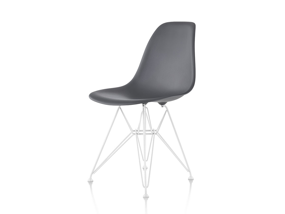 Herman Miller Eames Molded Plastic Side Shell Chair / ハーマンミラー イームズ  プラスチックサイドシェルチェア, ワイヤーベース / ホワイト脚 DSR. 91