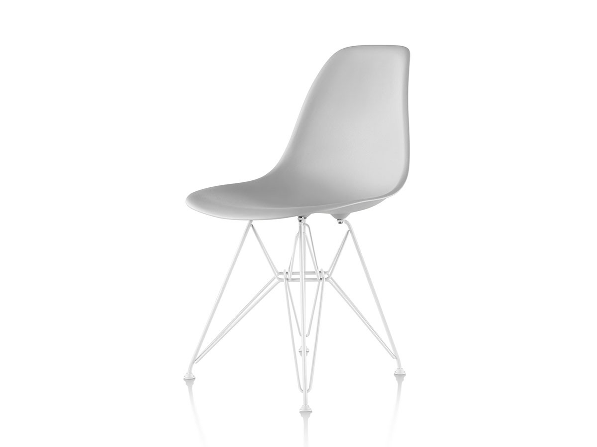 Herman Miller Eames Molded Plastic Side Shell Chair / ハーマンミラー イームズ  プラスチックサイドシェルチェア, ワイヤーベース / ホワイト脚 DSR. 91