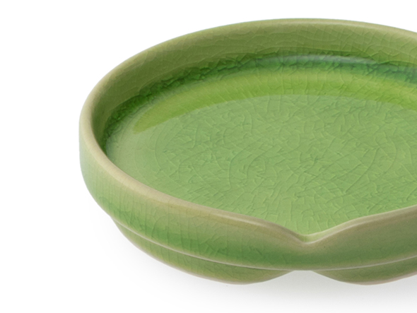 HASU GREEN CRACKLE Stacking bowl S with lid / ハス 緑貫入 蓋付重ね小鉢 （食器・テーブルウェア > お椀・ボウル） 3