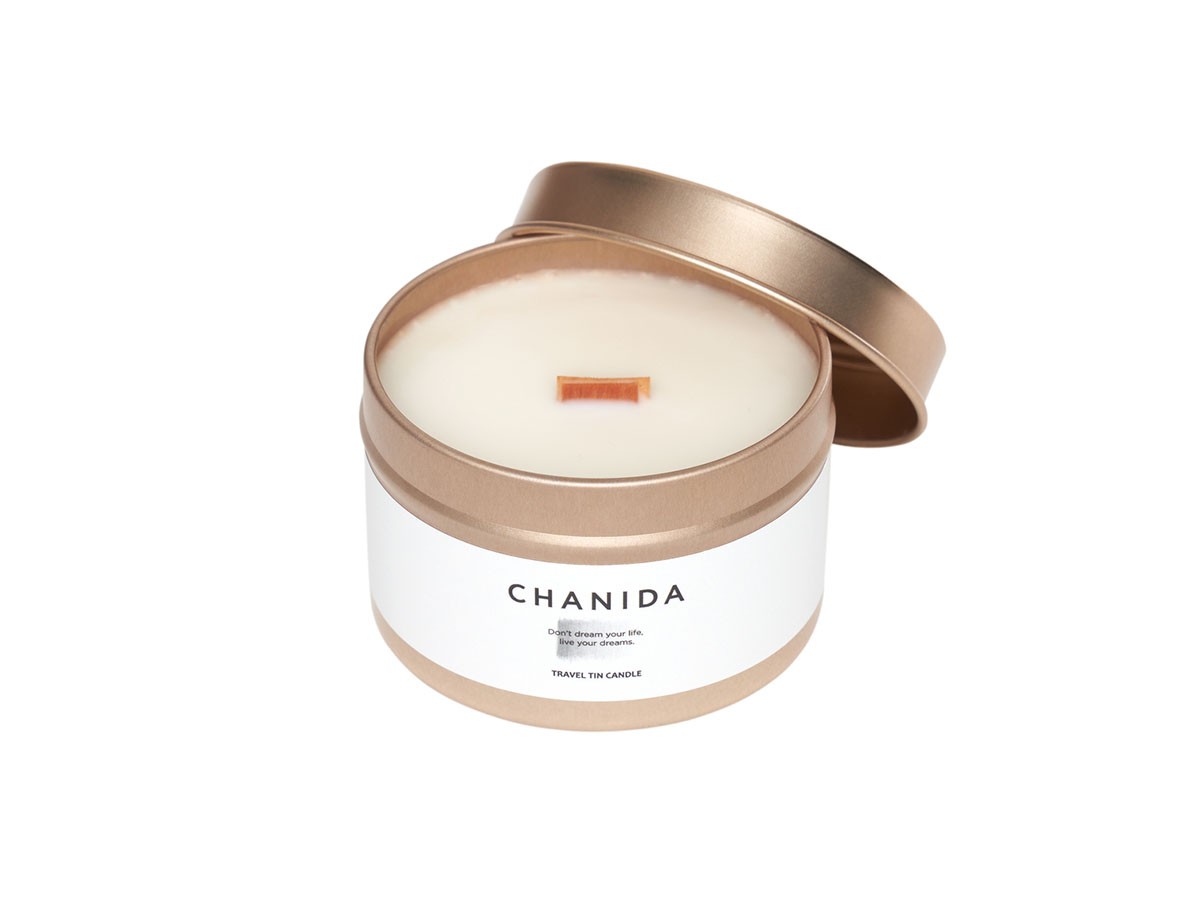 CHANIDA TRAVEL TIN CANDLES SET OF 3 / チャニダ トラベルティンキャンドル 3個セット （雑貨・その他インテリア家具 > ディフューザー・キャンドル） 4