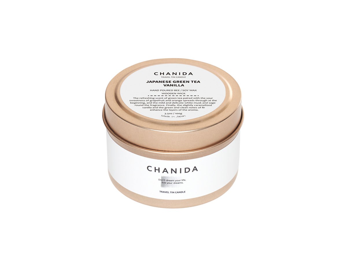 CHANIDA TRAVEL TIN CANDLES SET OF 3 / チャニダ トラベルティンキャンドル 3個セット （雑貨・その他インテリア家具 > ディフューザー・キャンドル） 5