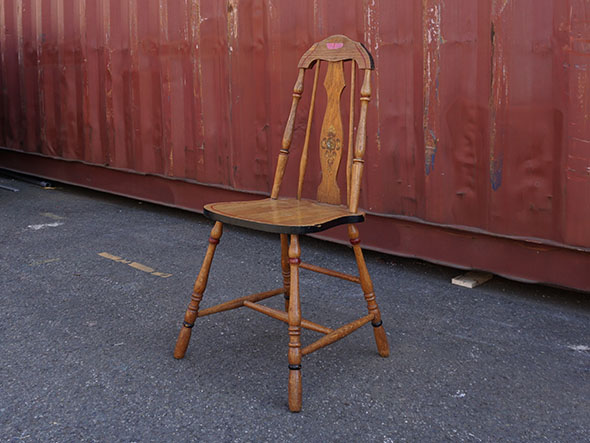 RE : Store Fixture UNITED ARROWS LTD. Splat Back Chair / リ ストア フィクスチャー ユナイテッドアローズ スプラットバック チェア A （チェア・椅子 > ダイニングチェア） 3