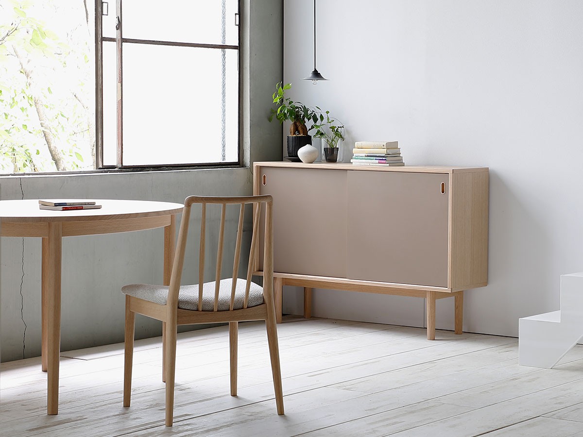 日進木工 cocon Sideboard / にっしんもっこう ココン サイドボード 幅90cm （収納家具 > サイドボード・リビングボード） 3
