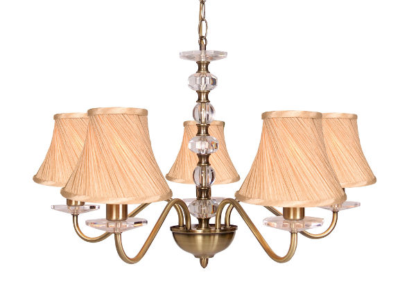 ROYAL DOULTON LIGHTING ISABELLA 5 ARM CEILING FITTING / ロイヤルドルトン ライティング イザベラ 5 アーム シーリングフィッティング RD / IS004 (ライト・照明 > シャンデリア) 1
