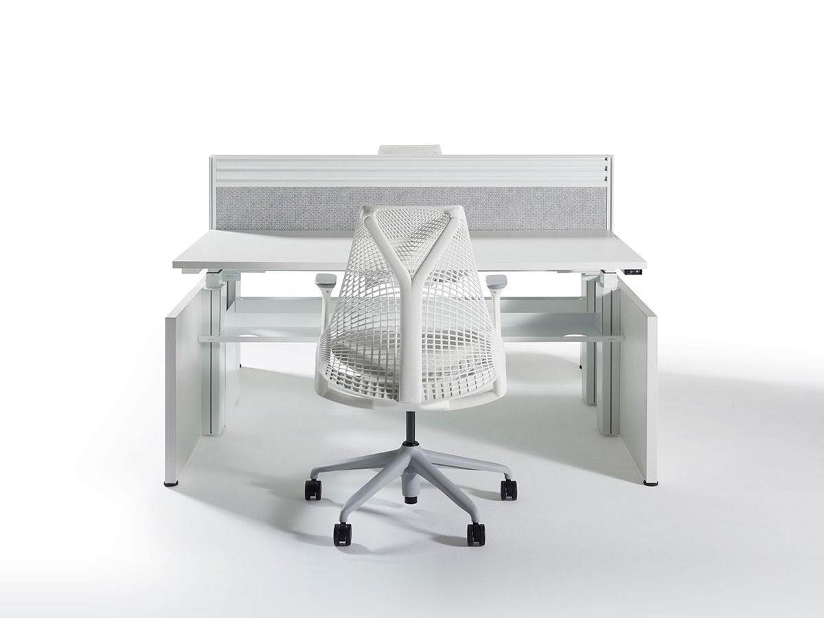 Herman Miller SAYL Chair Suspension Mid-Back / ハーマンミラー セイルチェア サスペンションミドルバック
アジャスタブルアーム（ホワイト） （チェア・椅子 > オフィスチェア・デスクチェア） 17