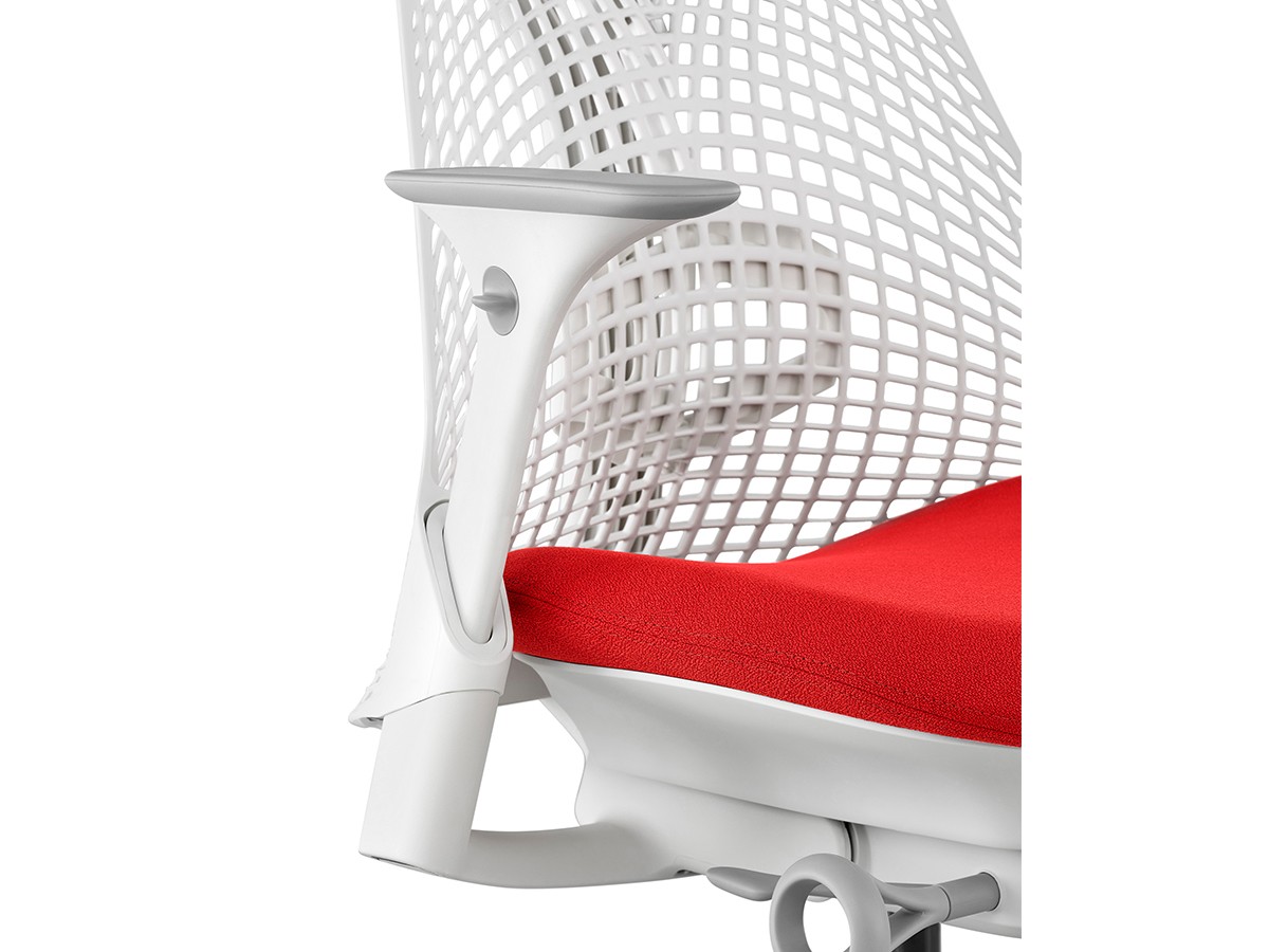 Herman Miller SAYL Chair Suspension Mid-Back / ハーマンミラー セイルチェア サスペンションミドルバック
アジャスタブルアーム（ホワイト） （チェア・椅子 > オフィスチェア・デスクチェア） 31