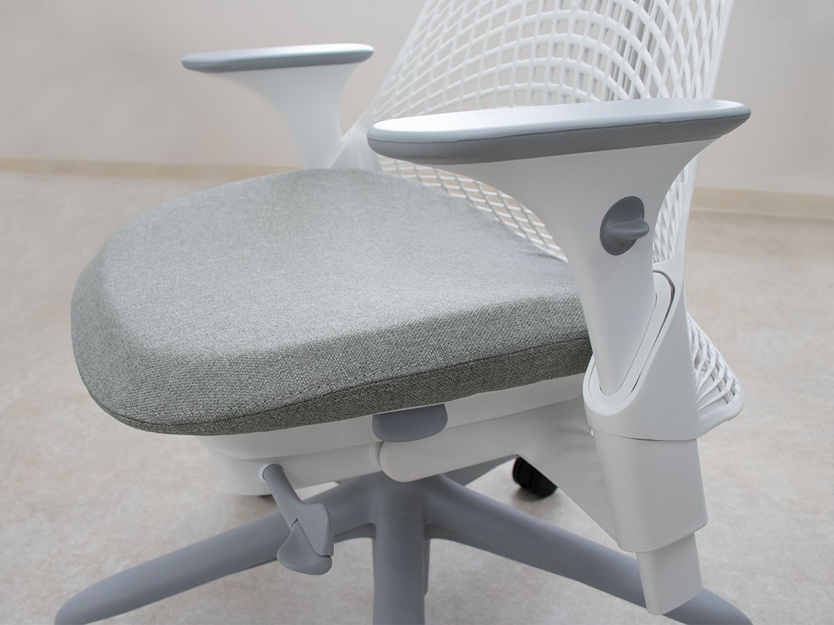 Herman Miller SAYL Chair Suspension Mid-Back / ハーマンミラー セイルチェア サスペンションミドルバック
アジャスタブルアーム（ホワイト） （チェア・椅子 > オフィスチェア・デスクチェア） 2