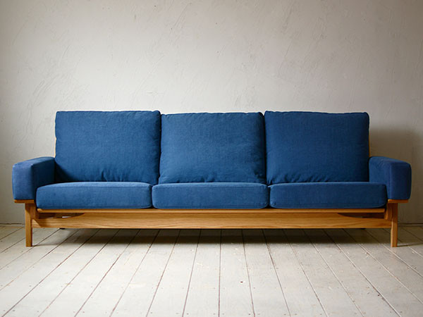greeniche original furniture newnormal Low Sofa 3P / グリニッチ オリジナル ファニチャー ニューノーマル ローソファ 3P （ソファ > 三人掛けソファ） 2