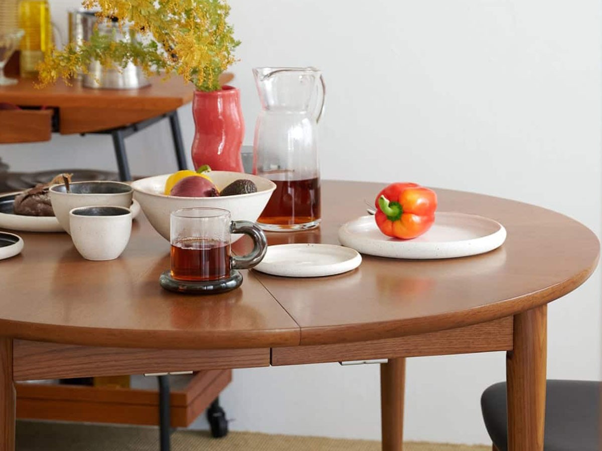 JOURNAL STANDARD FURNITURE AROS ROUND TABLE / ジャーナルスタンダードファニチャー アロス ラウンドテーブル 110cm （テーブル > ダイニングテーブル） 8