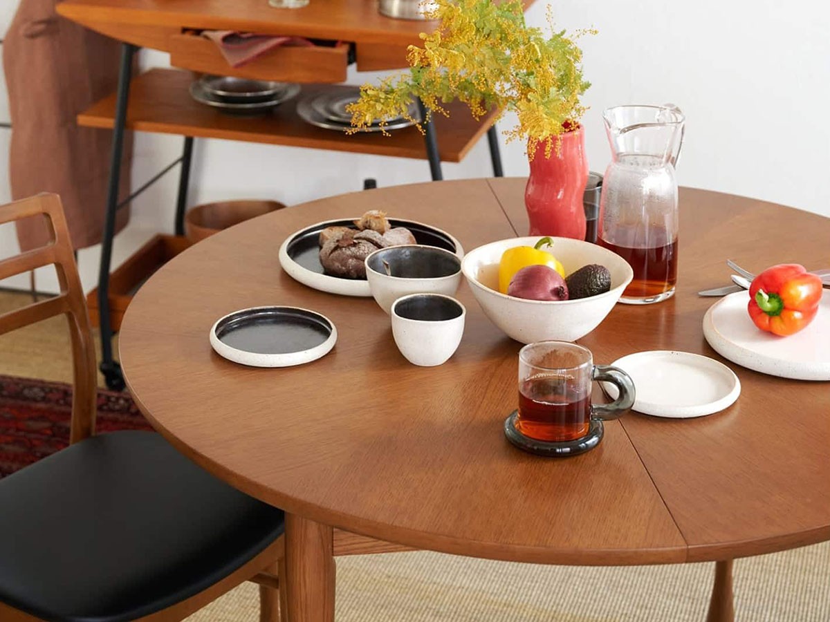 JOURNAL STANDARD FURNITURE AROS ROUND TABLE / ジャーナルスタンダードファニチャー アロス ラウンドテーブル 110cm （テーブル > ダイニングテーブル） 7