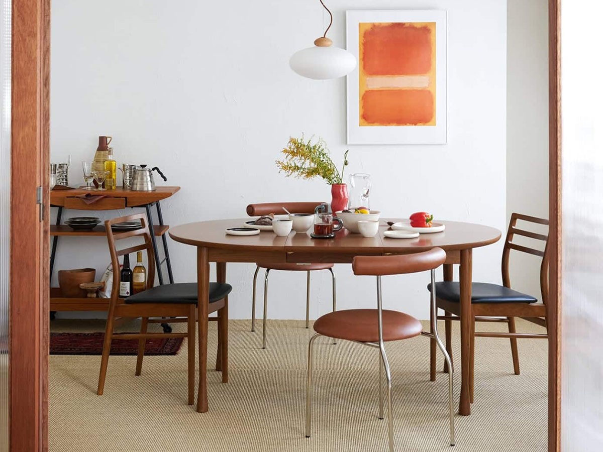 JOURNAL STANDARD FURNITURE AROS ROUND TABLE / ジャーナルスタンダードファニチャー アロス ラウンドテーブル 110cm （テーブル > ダイニングテーブル） 3