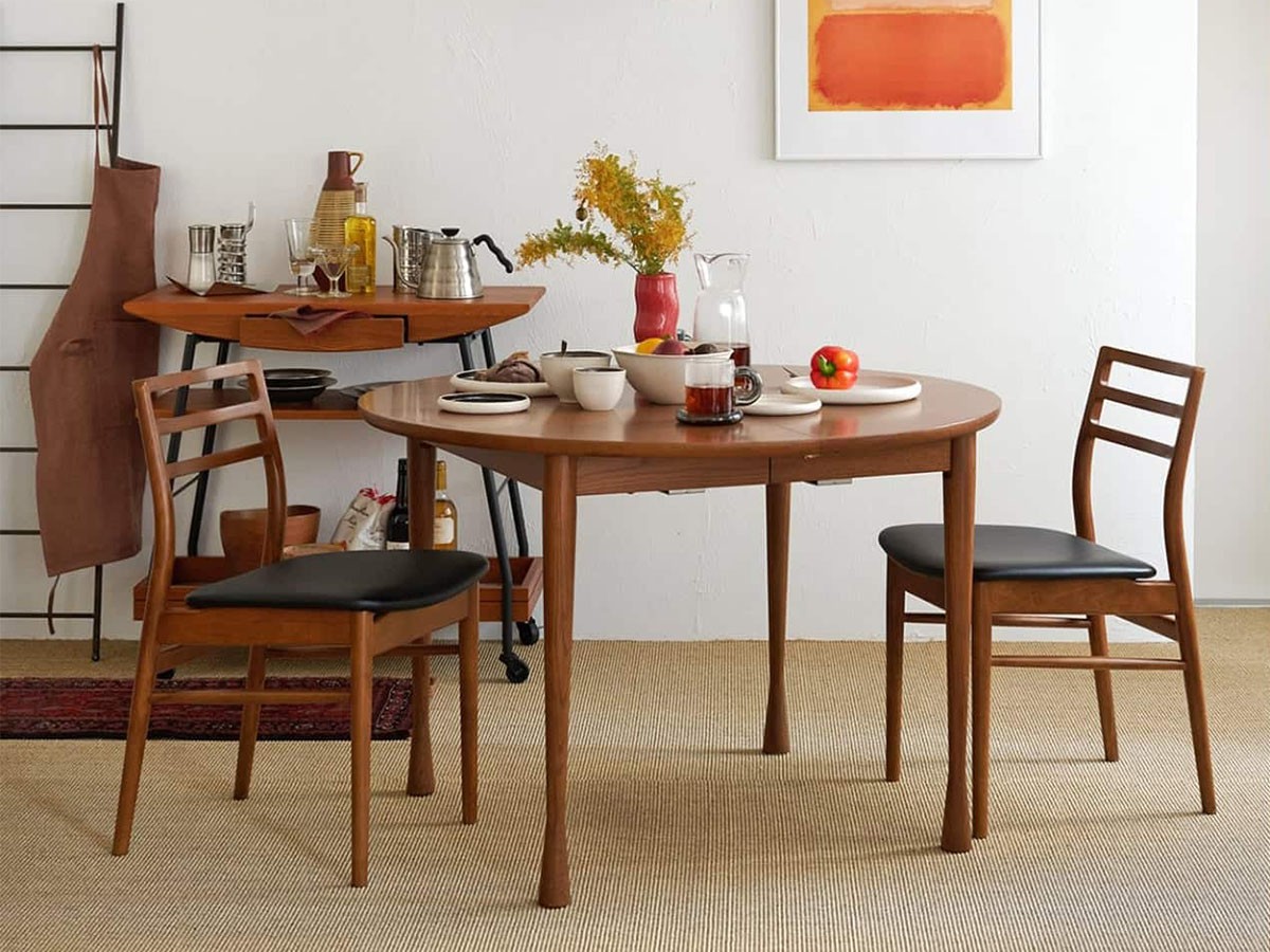 JOURNAL STANDARD FURNITURE AROS ROUND TABLE / ジャーナルスタンダードファニチャー アロス ラウンドテーブル 110cm （テーブル > ダイニングテーブル） 5