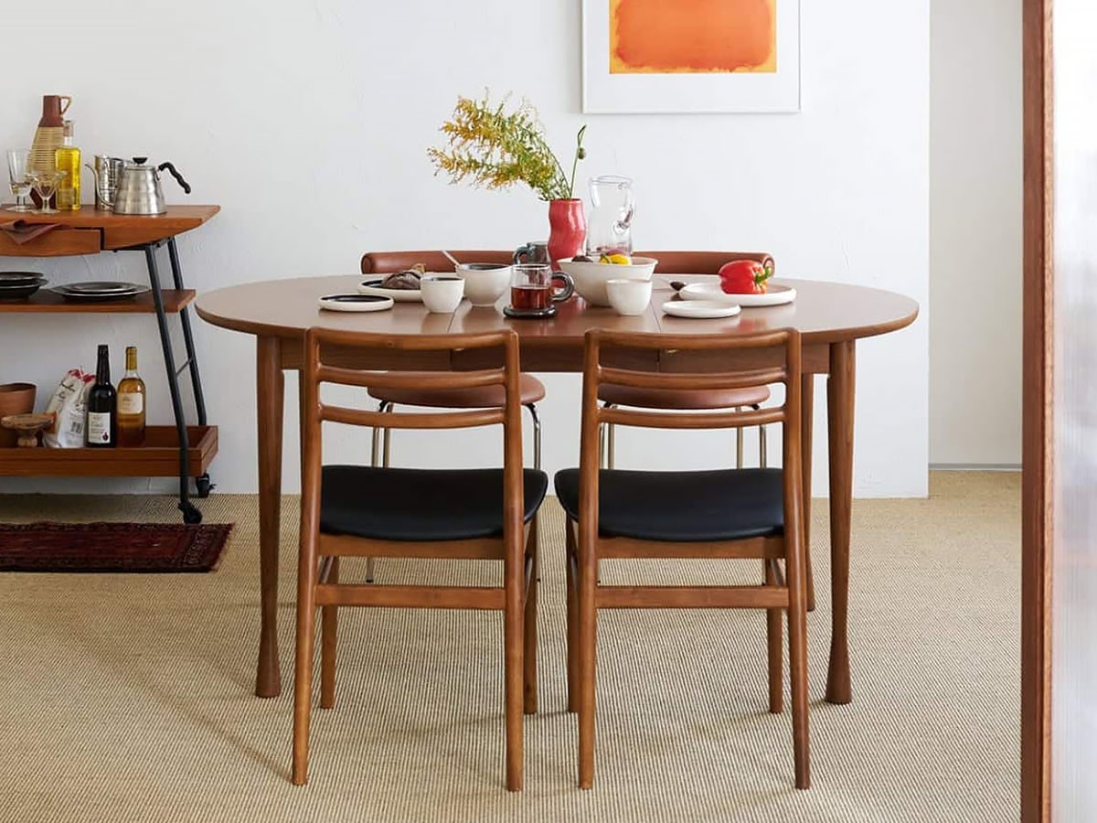 JOURNAL STANDARD FURNITURE AROS ROUND TABLE / ジャーナルスタンダードファニチャー アロス ラウンドテーブル 110cm （テーブル > ダイニングテーブル） 4