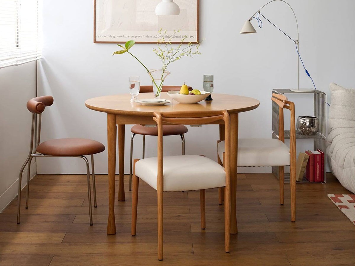 JOURNAL STANDARD FURNITURE AROS ROUND TABLE / ジャーナルスタンダードファニチャー アロス ラウンドテーブル 110cm （テーブル > ダイニングテーブル） 11