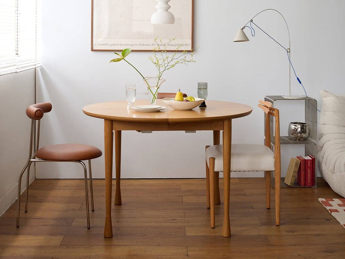 JOURNAL STANDARD FURNITURE AROS ROUND TABLE / ジャーナルスタンダードファニチャー アロス ラウンドテーブル 110cm （テーブル > ダイニングテーブル） 10
