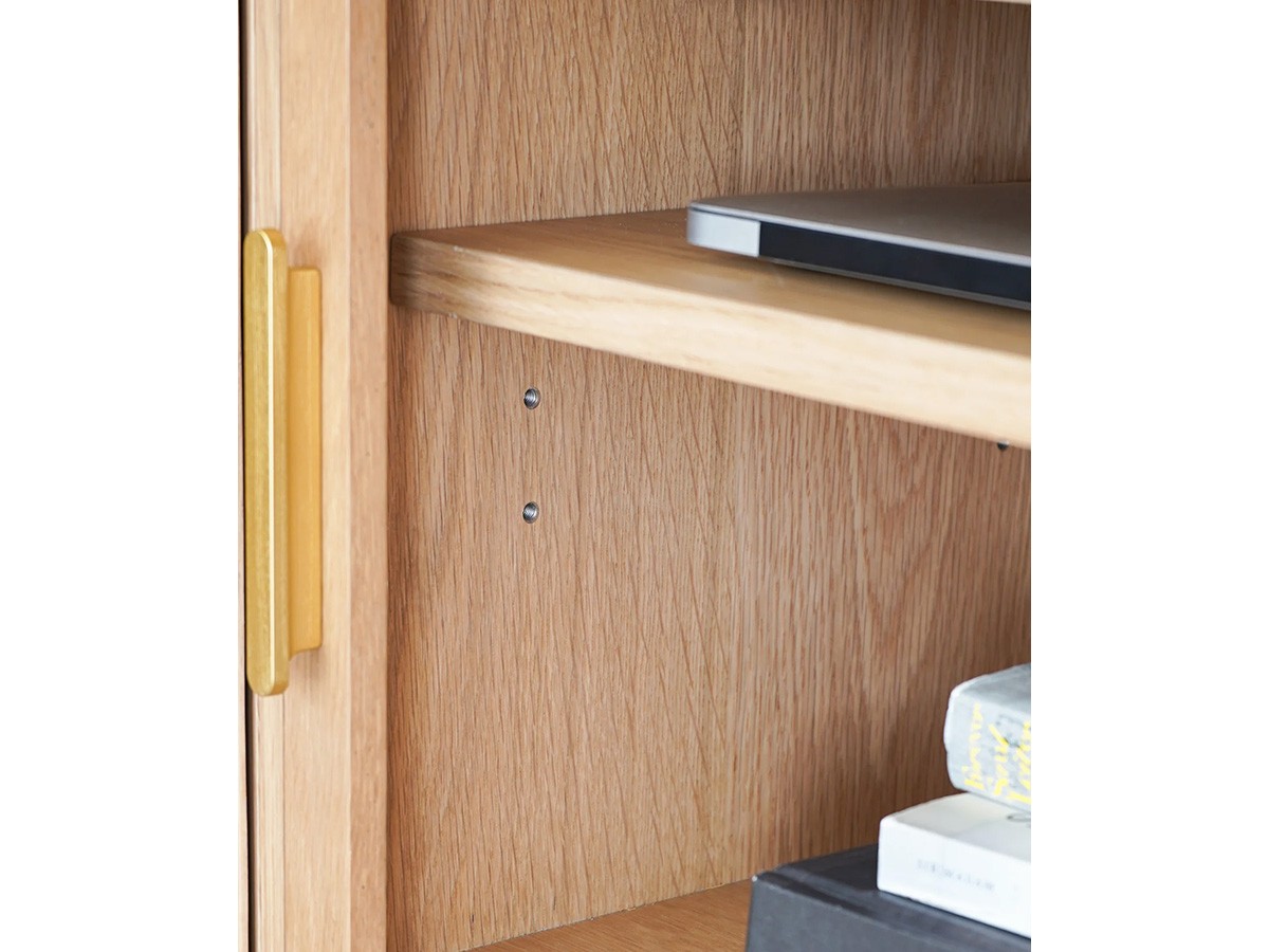 XANDER DESIGNS JULIE TV BOARD 2000 WHITE OAK / サンダーデザイン ジュリー テレビボード 2000（ホワイトオーク） （テレビボード・テレビ台 > テレビ台・ローボード） 5