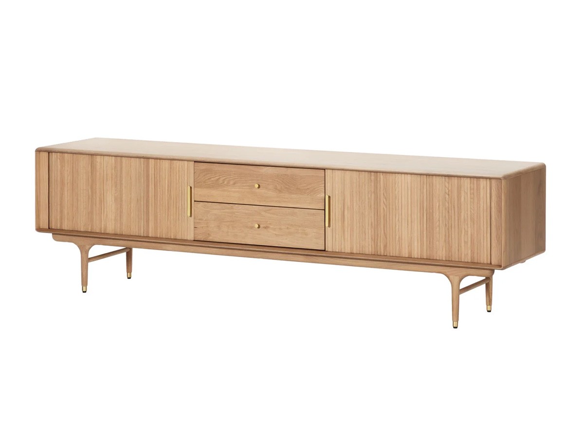 XANDER DESIGNS JULIE TV BOARD 2000 WHITE OAK / サンダーデザイン ジュリー テレビボード 2000（ホワイトオーク） （テレビボード・テレビ台 > テレビ台・ローボード） 7