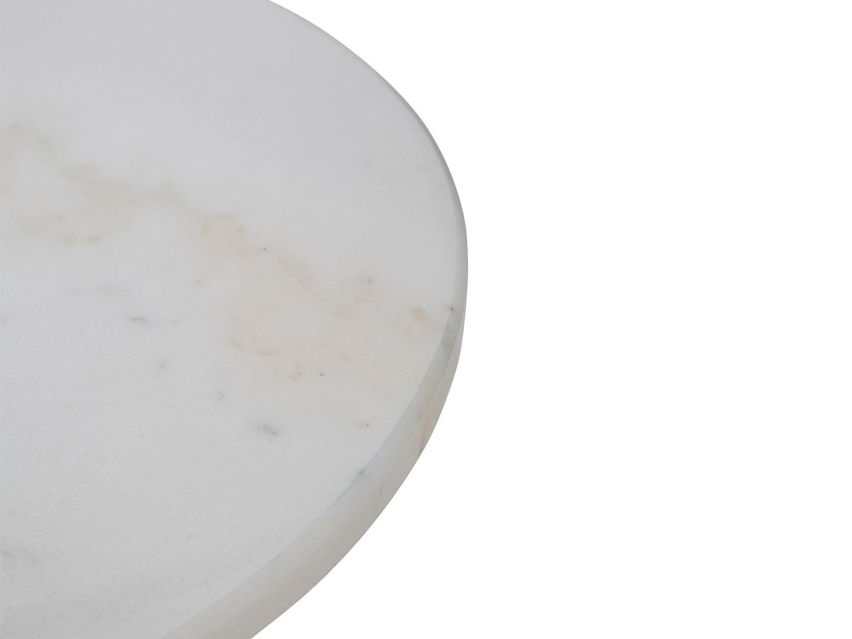 Tom Dixon. Tube Base + White Marble Top Round 900 / トム・ディクソン チューブ ベース + ホワイトマーブルトップ ラウンド 900 （テーブル > ダイニングテーブル） 9