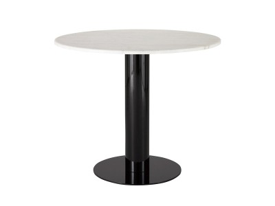 【東京都23区配送無料】トムディクソン　ダイニング　テーブル　脚　デーブルベース Tom Dixon. Tube Base + White Marble Top Round 900 / トム