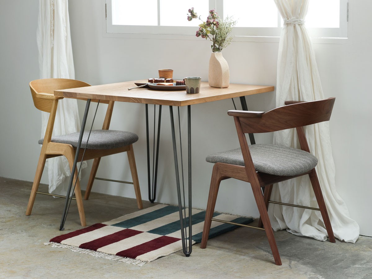 a.depeche danis short arm chair wood × brass / アデペシュ ダニス ショートアームチェア ウッド × ブラス （チェア・椅子 > ダイニングチェア） 9