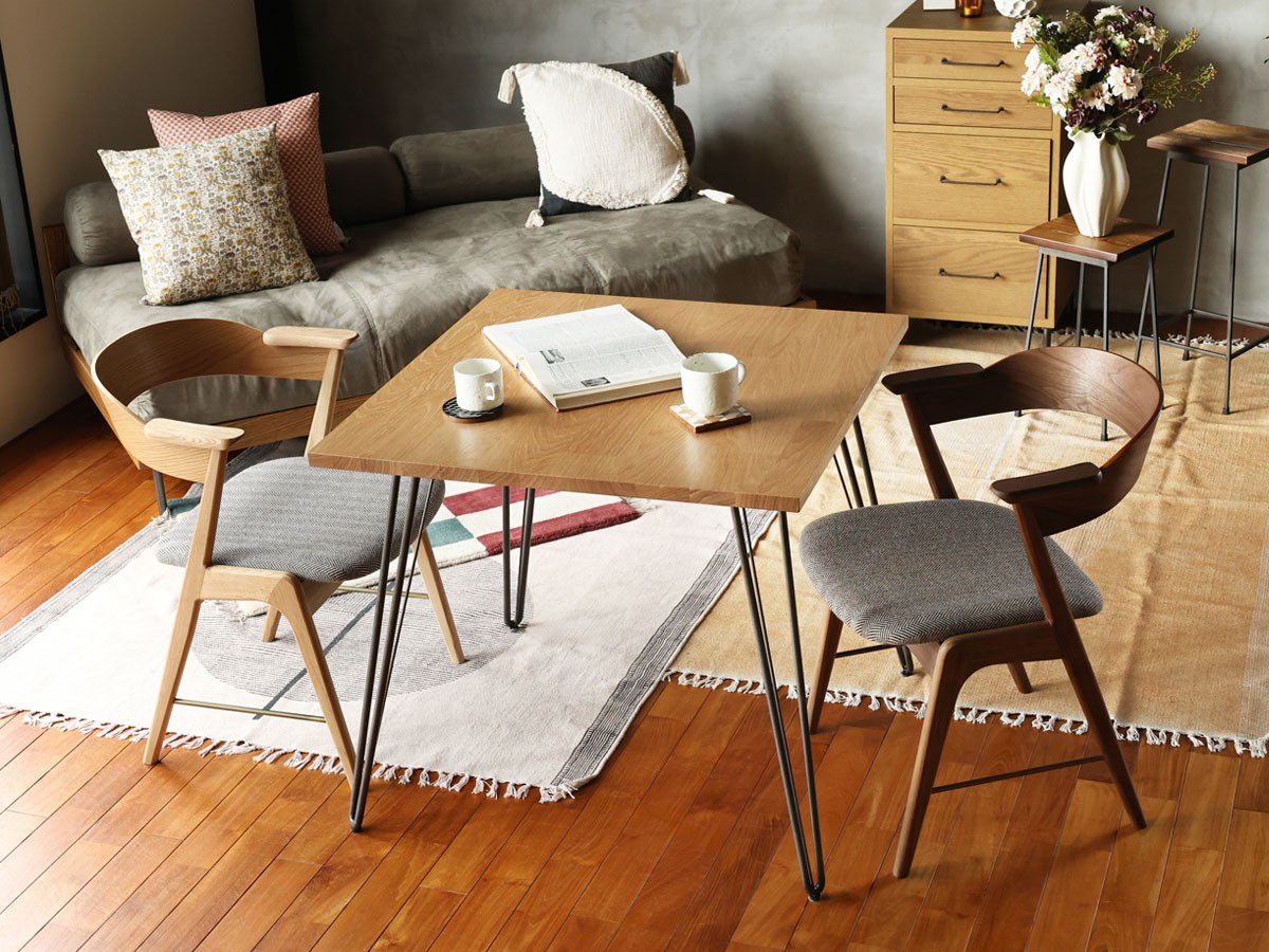 a.depeche danis short arm chair wood × brass / アデペシュ ダニス ショートアームチェア ウッド × ブラス （チェア・椅子 > ダイニングチェア） 12