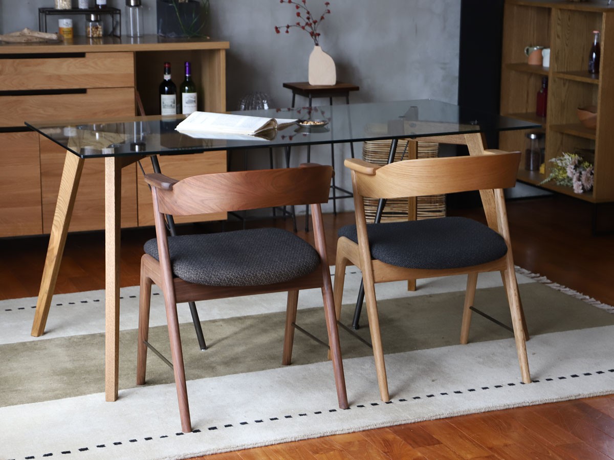 a.depeche danis short arm chair wood × brass / アデペシュ ダニス ショートアームチェア ウッド × ブラス （チェア・椅子 > ダイニングチェア） 15