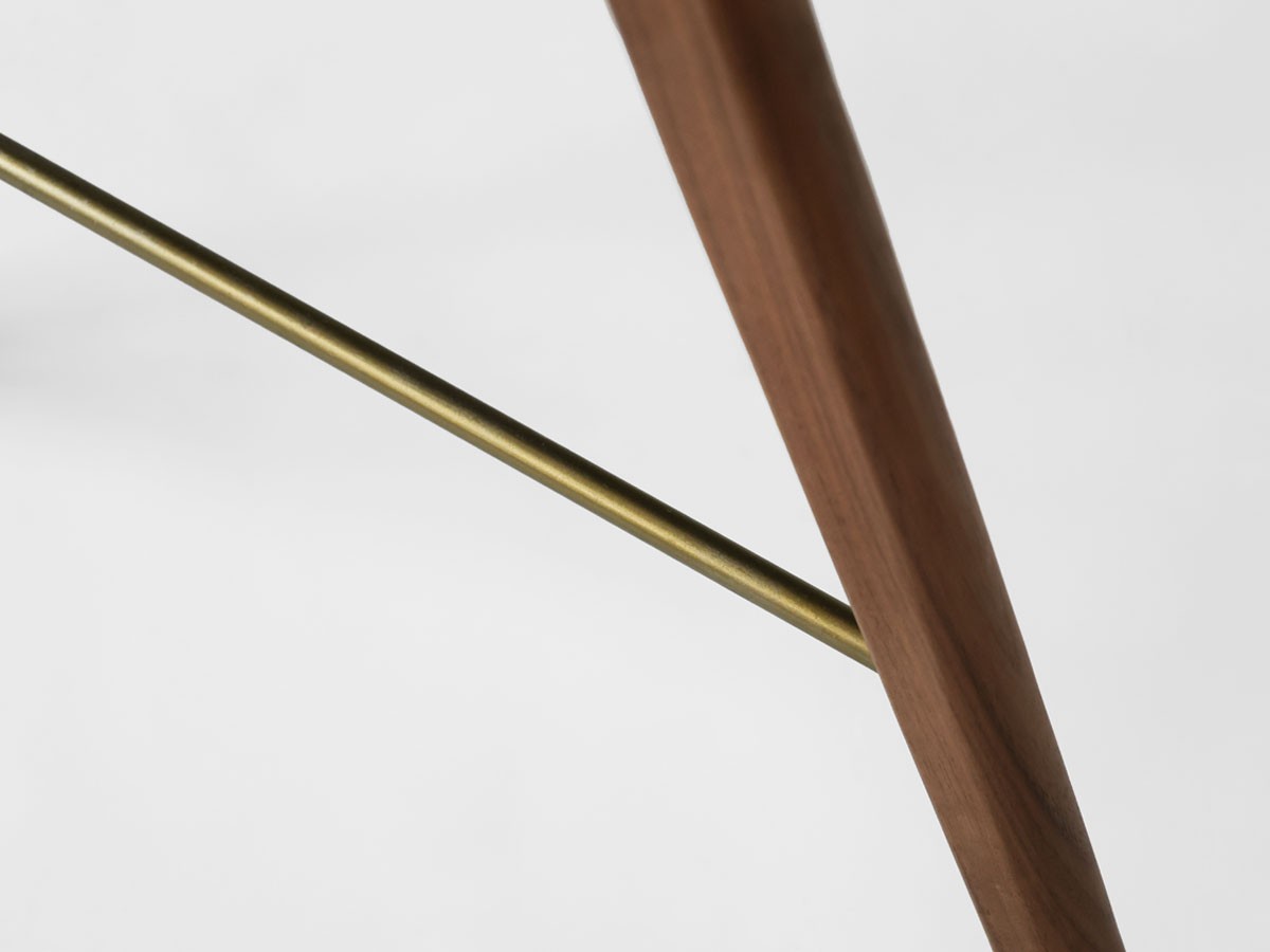 a.depeche danis short arm chair wood × brass / アデペシュ ダニス ショートアームチェア ウッド × ブラス （チェア・椅子 > ダイニングチェア） 35