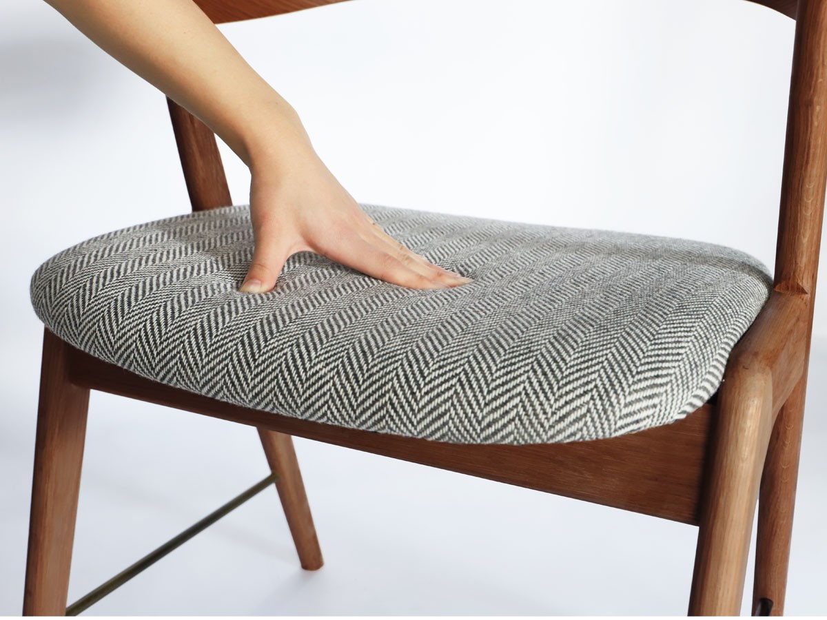 a.depeche danis short arm chair wood × brass / アデペシュ ダニス ショートアームチェア ウッド × ブラス （チェア・椅子 > ダイニングチェア） 37