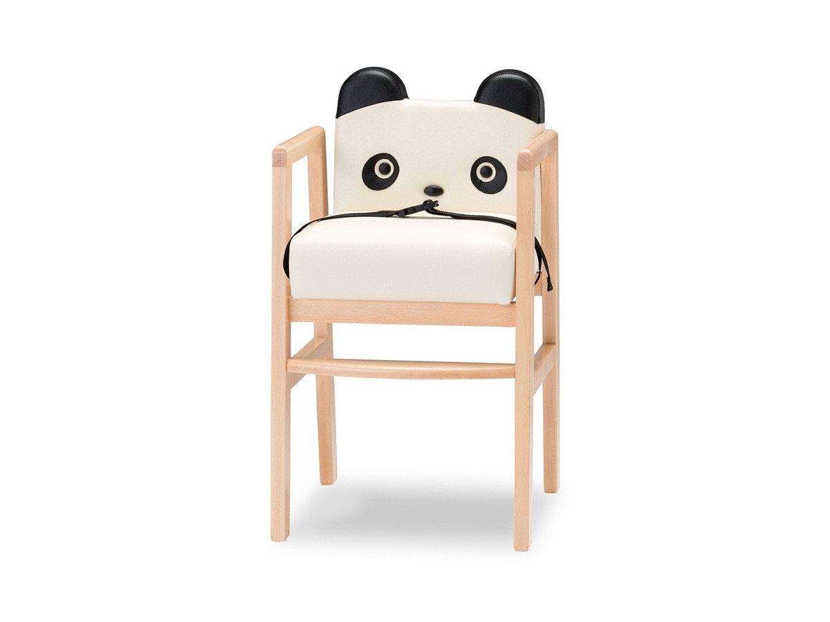 Kids Dining Chair / キッズ ダイニングチェア f70401（パンダ） （キッズ家具・ベビー用品 > キッズチェア・ベビーチェア） 1