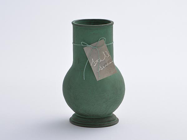 MISHIM POTTERY CREATION StiLL flowervase / ミシンポタリークリエイション スティル フラワーベース（千歳緑）  - インテリア・家具通販【FLYMEe】