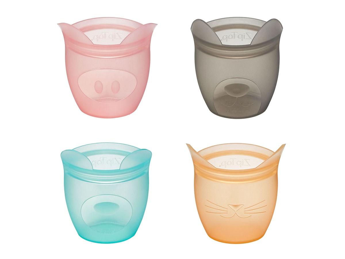 Zip Top Kids Set / ジップ トップ ベビースナックバッグ 4点セット （食器・テーブルウェア > その他テーブルウェア） 40