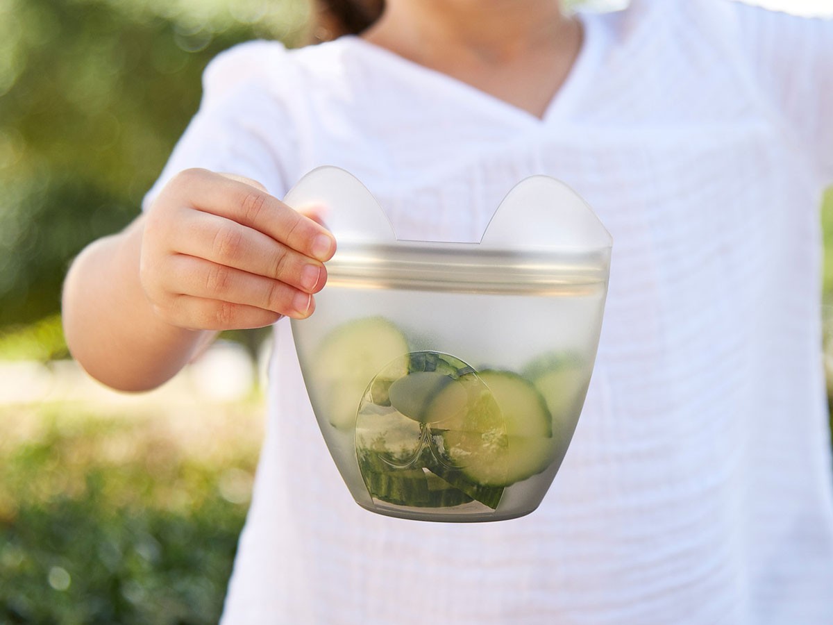 Zip Top Kids Set / ジップ トップ ベビースナックバッグ 4点セット （食器・テーブルウェア > その他テーブルウェア） 15