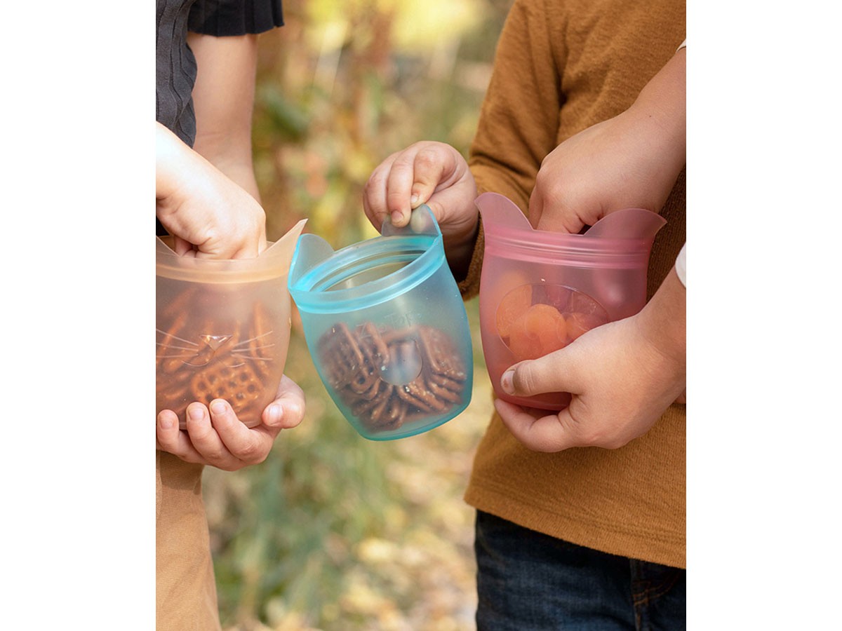 Zip Top Kids Set / ジップ トップ ベビースナックバッグ 4点セット （食器・テーブルウェア > その他テーブルウェア） 32