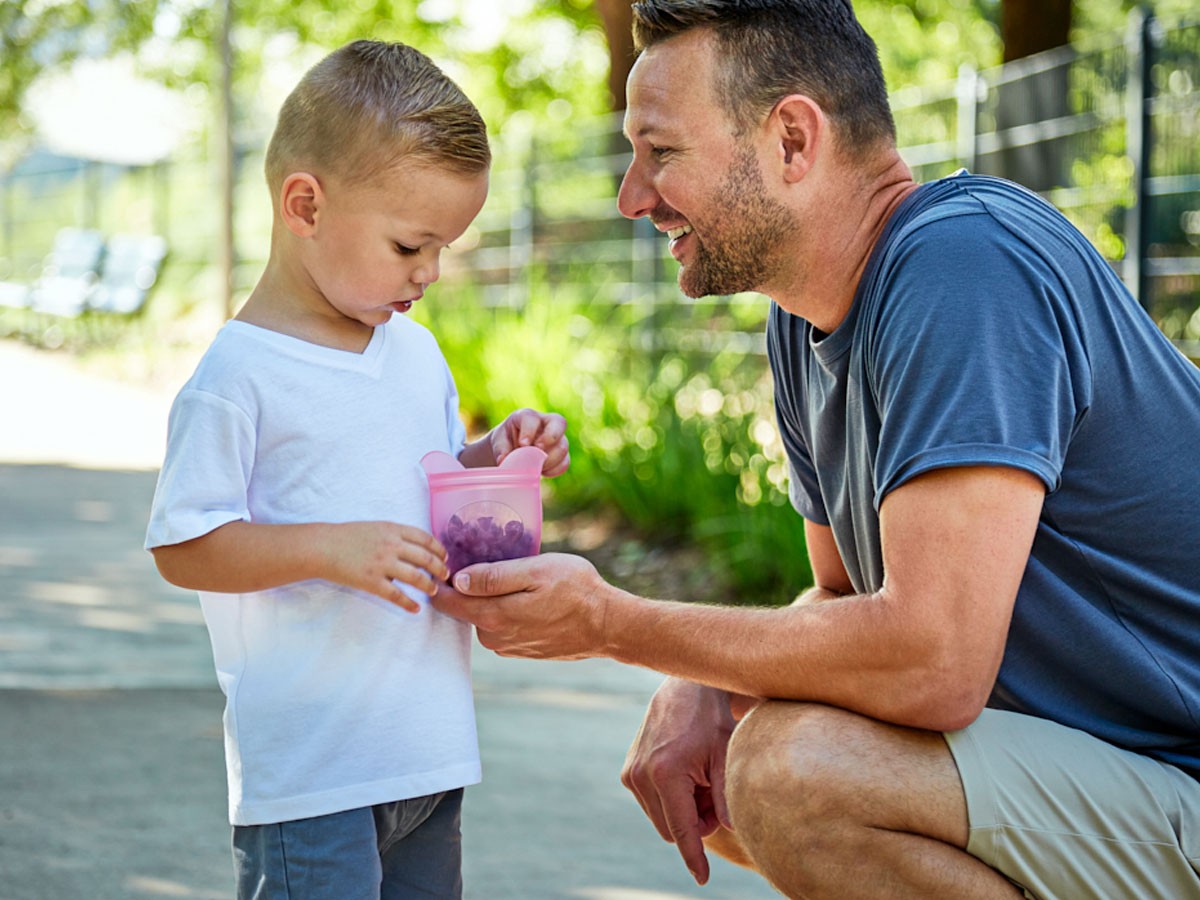 Zip Top Kids Set / ジップ トップ ベビースナックバッグ 4点セット （食器・テーブルウェア > その他テーブルウェア） 8