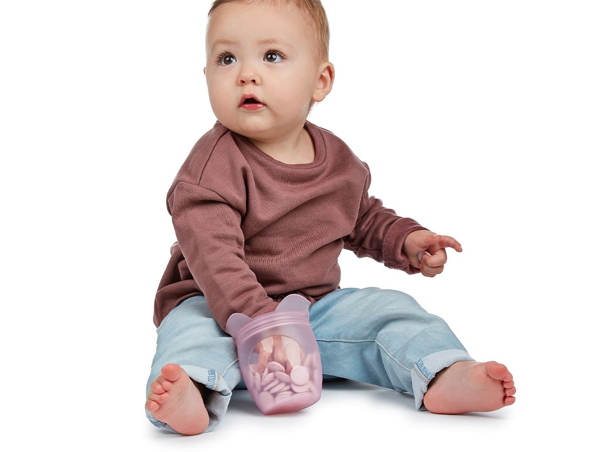 Zip Top Kids Set / ジップ トップ ベビースナックバッグ 4点セット （食器・テーブルウェア > その他テーブルウェア） 11