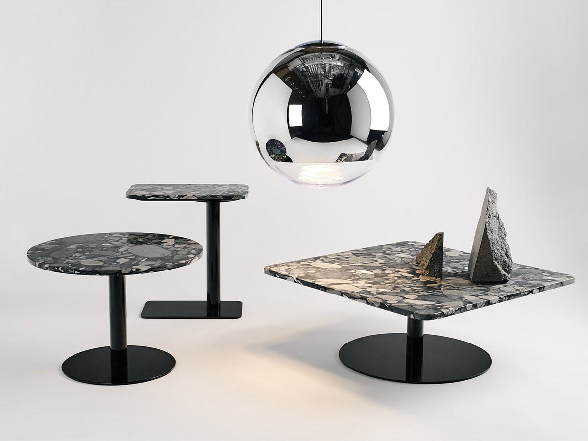 Tom Dixon. Pebble Table Rectangle / トム・ディクソン ぺブル テーブル レクタングル（ブラック脚） （テーブル > サイドテーブル） 9