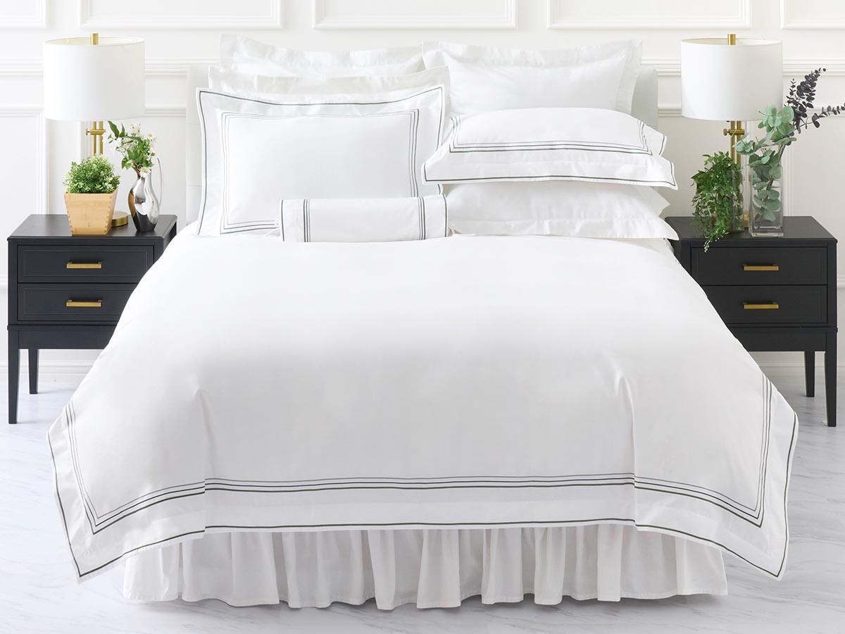 HOTEL LIKE INTERIOR 400TC Color Tracks / ホテルライクインテリア 400TC カラートラックス 掛け布団カバー （ベッド・寝具 > ベッドカバー・ベッドリネン） 10